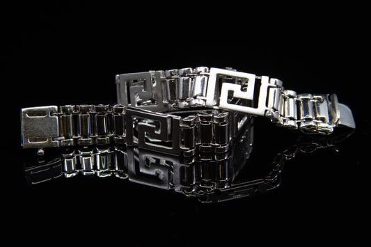 14K W/G Unisex Bracelet