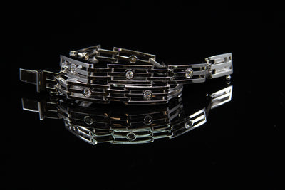 14K W/G Women's Diamond Bracelet 0.65ct