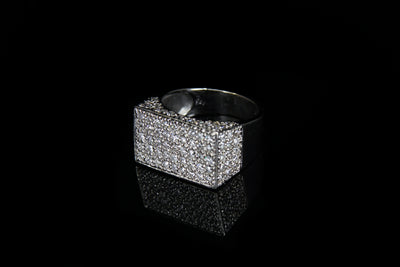 18K W/G Diamond Ring 1.95ct