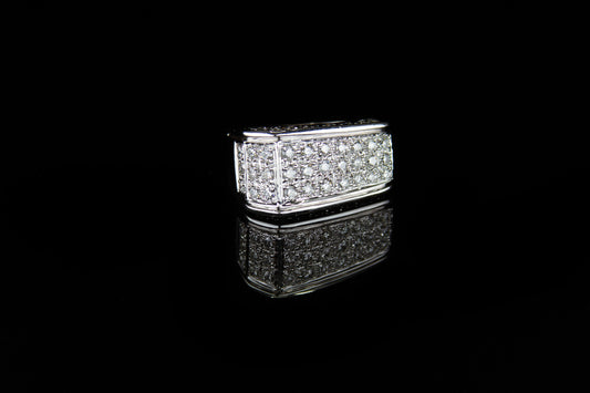 18K W/G Women's Diamond Ring 1.75ct