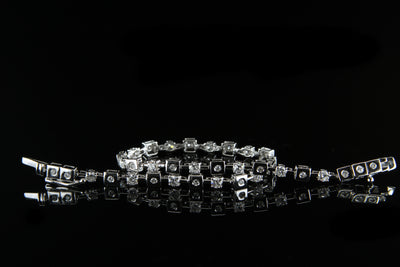 18K Diamond Bracelet 1.38ct