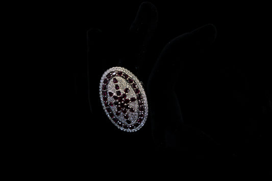 18K W/G Women's Diamond Ring D3.00ct R7.00ct