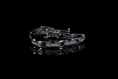 14K W/G Bracelet D6.50ct